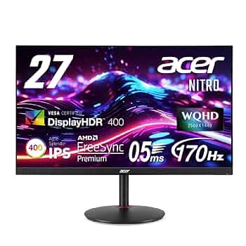 acer XV272Pbmiiprzx 27型 ゲーミングモニター Amazon.co.jp: Acer ゲーミングモニター Nitro 27インチ